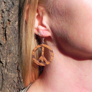 Peace Sign Earrings